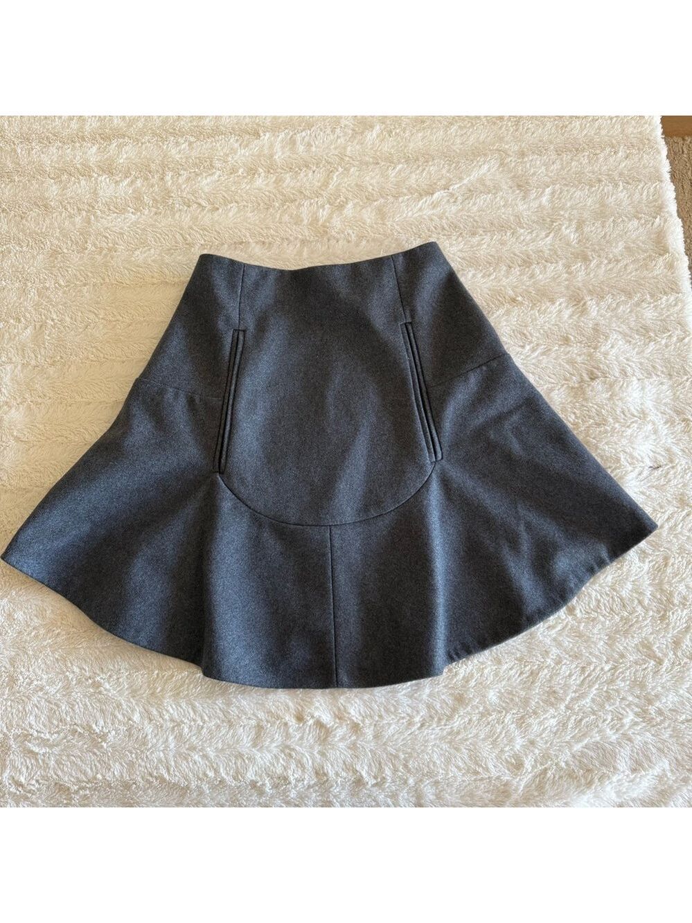Carven Gray Women's Skirt